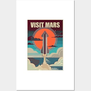 Visit March Posters and Art